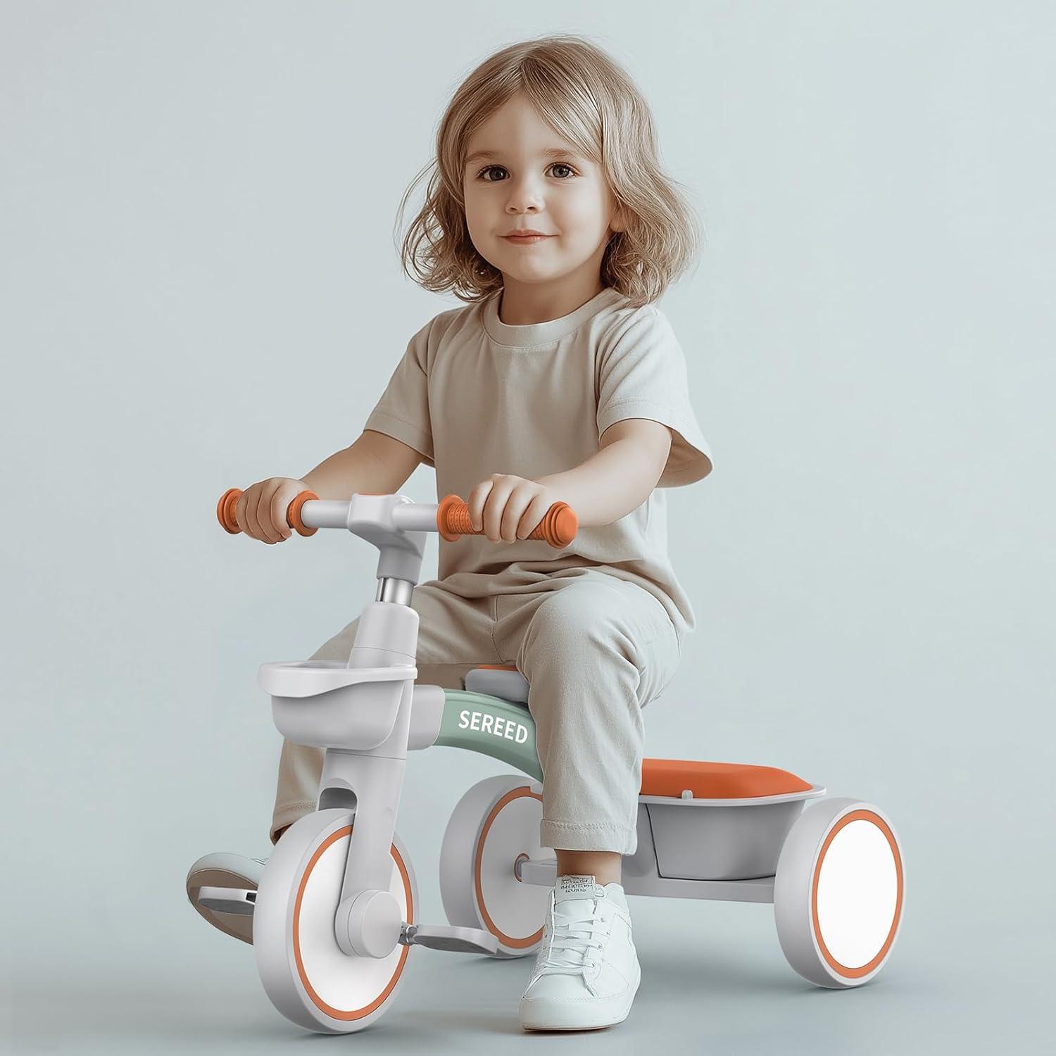 imageSEREED Toddler Tricycle Pedals T306 Universal Model Pair of 2 Gray