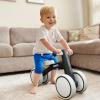 imageSEREED Baby Balance Bike for 1 Year Old Boys Girls 1224 Month Toddler Balance Bike 4 Wheels Toddler First Bike First Birthday GiftsBlack