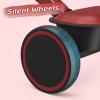 imageSEREED Toddler Tricycle for 25 Years Old Boys Girls Adjustable SeatampampHandlebar Trike Removable Basket Birthday Gift Idea for Kids Ages 2 Red BlackRed Black
